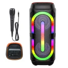 Kule Tipi Parti Hoparlörü Blutooth Rgb Hoparlör Mikrofonlu