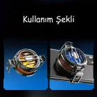 Memo CX07 E Sporcu Telefon Tablet Soğutucu Fan 15w Power Radyatörlü Kıskaçlı Magsafe Uyumlu