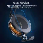 Memo CX07 E Sporcu Telefon Tablet Soğutucu Fan 15w Power Radyatörlü Kıskaçlı Magsafe Uyumlu