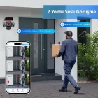 O-Kam Pro Solar Güneş Enerjili 4G Sim Kart Özellikli 3 Kameralı Ultra HD 360 Dönebilen Kablosuz Kamera Sesli Görüşme Renkli Gece Görüşü