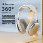 P9 Plus Kafaüstü Bluetooth Kulaklık Beyaz