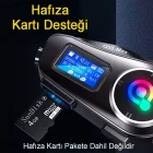 Q58 Max Kablosuz Motosiklet Kaskı İnterkom Kulaklık Çift Sürücü İletişimi 500m Işıklı Mp3 FM Radyo