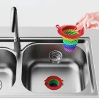 Renkli 5 Kademeli Lavabo Süzgeci