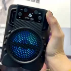 Rgb Işıklı 3 İnç Hoparlör Taşınabilir Bluetooth Hoparlor