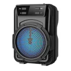 Rgb Ledli Yüksek Ses Bluetooth Hoparlör Usb Tf Fm Radyo