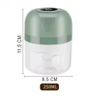 Şarjlı Mini El Rondosu Gıda Doğrayıcı 3 Bıçaklı