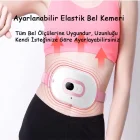 Şarjlı Özel Gün Kemeri Regl Ağrısı İçin Titreşimli Isı Veren Kemer