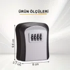 Şifreli Anahtar ve Eşya Saklama Güvenlik Kasası
