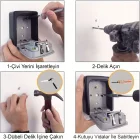 Şifreli Anahtar ve Eşya Saklama Güvenlik Kasası