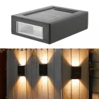 Solar Güneş Enerjili Çift Taraflı Duvar Lambası