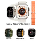 T10 Ultra Akıllı Saat Son Sürüm Çift Kordon 2.09 İnç Büyük Ekran