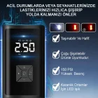 Taşınabilir Şarjlı Kompresör Lastik Hava Pompası Lastik Şişirme Pompası