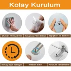 Yapışkanlı Demir Kilitli Eşya Sabitleme Güvenlik Aparatı 1 Set