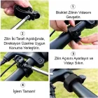 Yüksek Sesli Alüminyum Alaşımlı Halka Bisiklet Zili