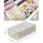 8 Gözlü Çekmece Dolap İçi Akordiyon Organizer L