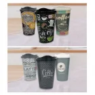 Büyük Boy Plastik Kahve Bardağı 500 ml