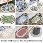 Diatom 3.5 mm 40x60 Oval Su Emici Banyo Paspası