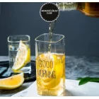 Good Morning Borosilikat Kare Cam Bardak 380 ml
