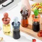 Hazneli Silikon Yağ Sos Yumurta Fırçası Yağlık