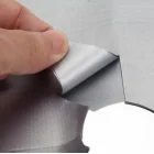 Ocak Üstü Yıkanır Koruyucu Folyo Yanmaz Gümüş