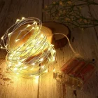 Peri Led Işık 10 Metre Sarı Pilli Dekoratif