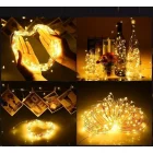 Peri Led Işık 10 Metre Sarı Pilli Dekoratif