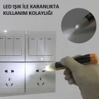 Temassız Faz Kontrol Elektrik Kaçak Akım Kalemi