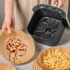 Yuvarlak Airfryer Yağlı Pişirme Kağıdı 50 Adet