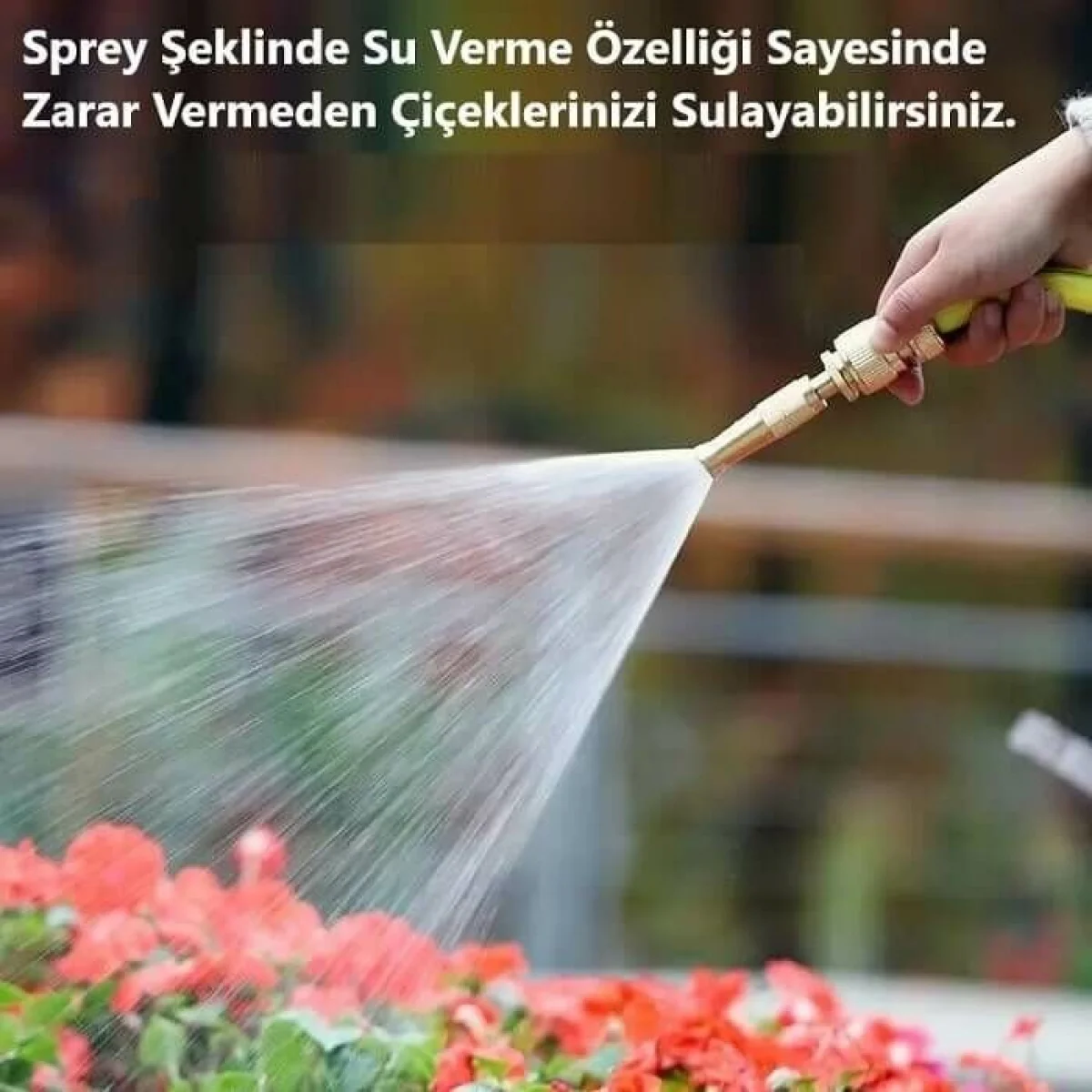 2 Li Metal Yüksek Basınç Yağmurlamalı Hortum Ucu