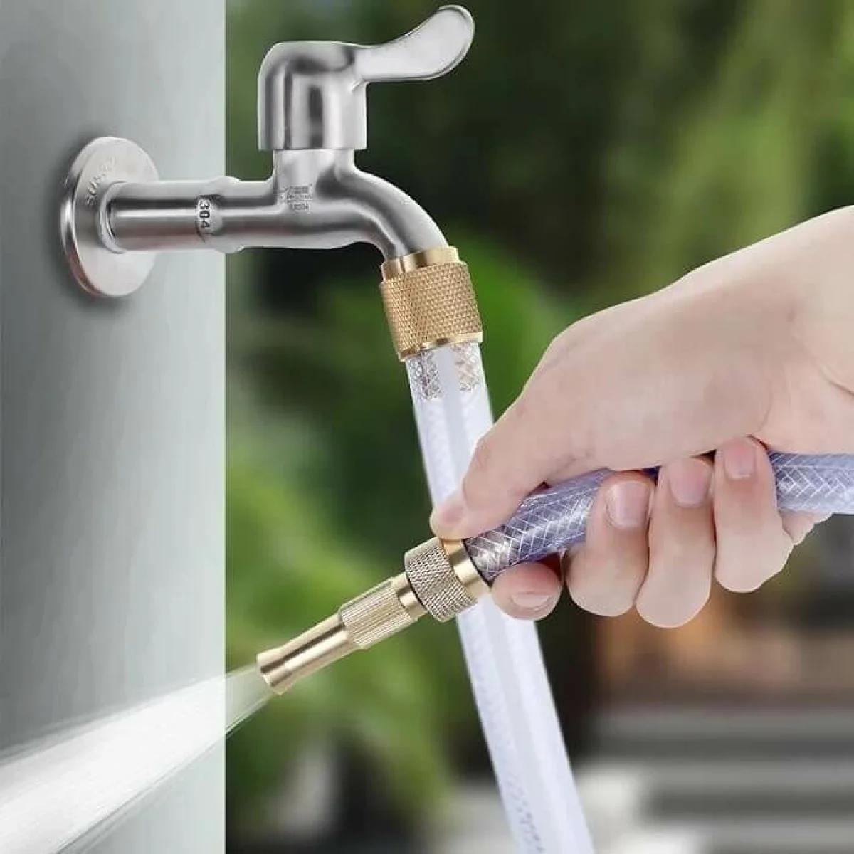 2 Li Metal Yüksek Basınç Yağmurlamalı Hortum Ucu