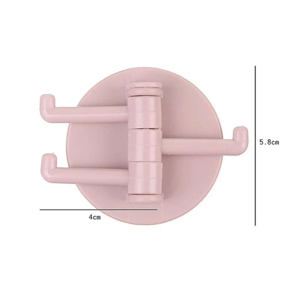 3 Kancalı Çok Amaçlı Plastik Askı
