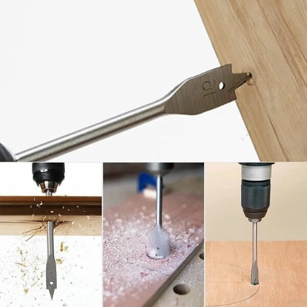 6 Parça Matkap Ucu Ahşap Oyma Yaprak Kelebek Uç