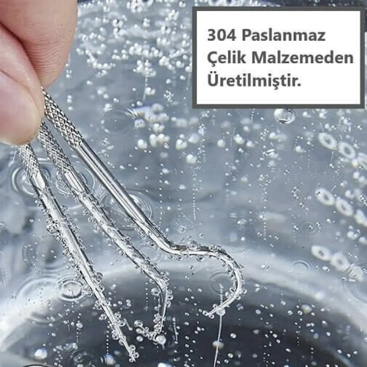 7 Li Paslanmaz Çelik Ağız Diş Tartar Sökücü Set