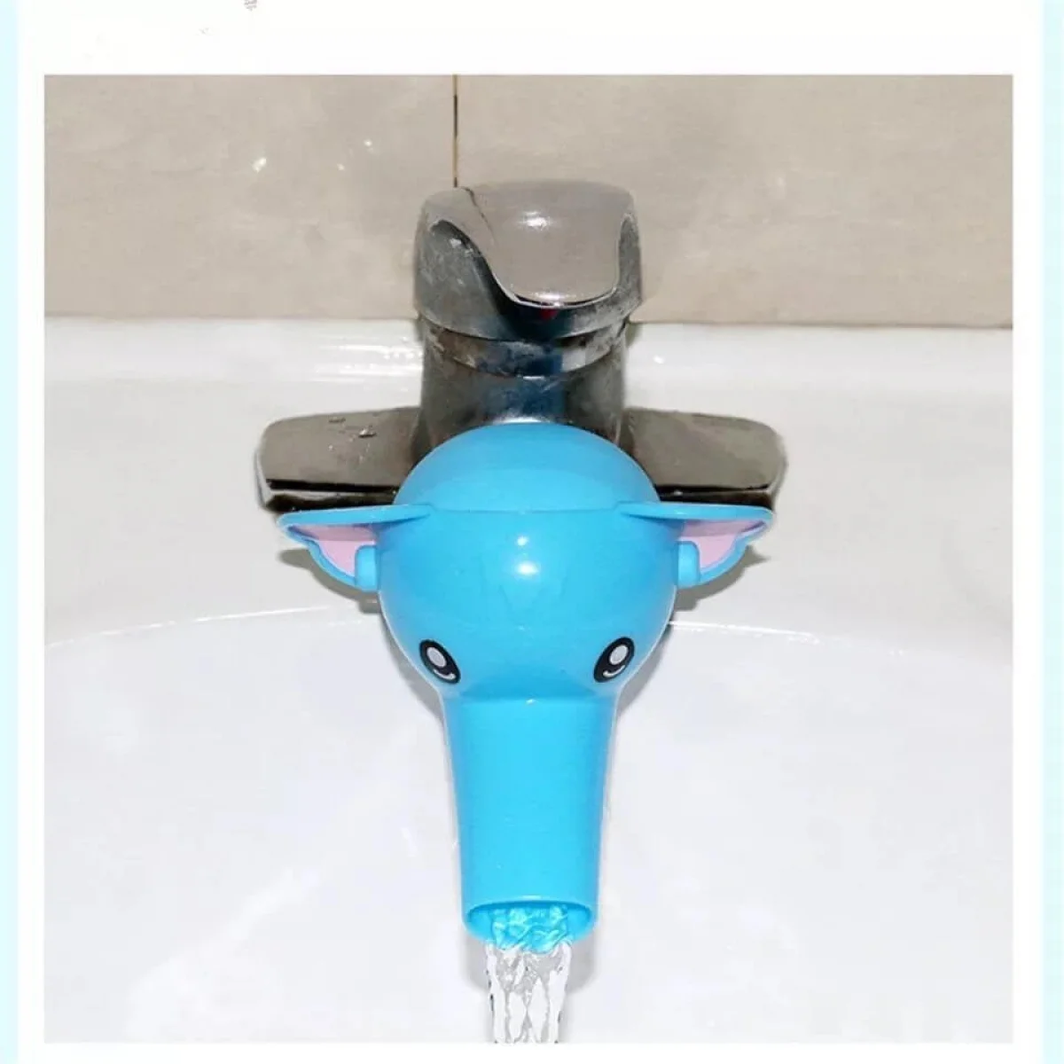 Çocuklar İçin Musluk Uzatma Başlığı Fil