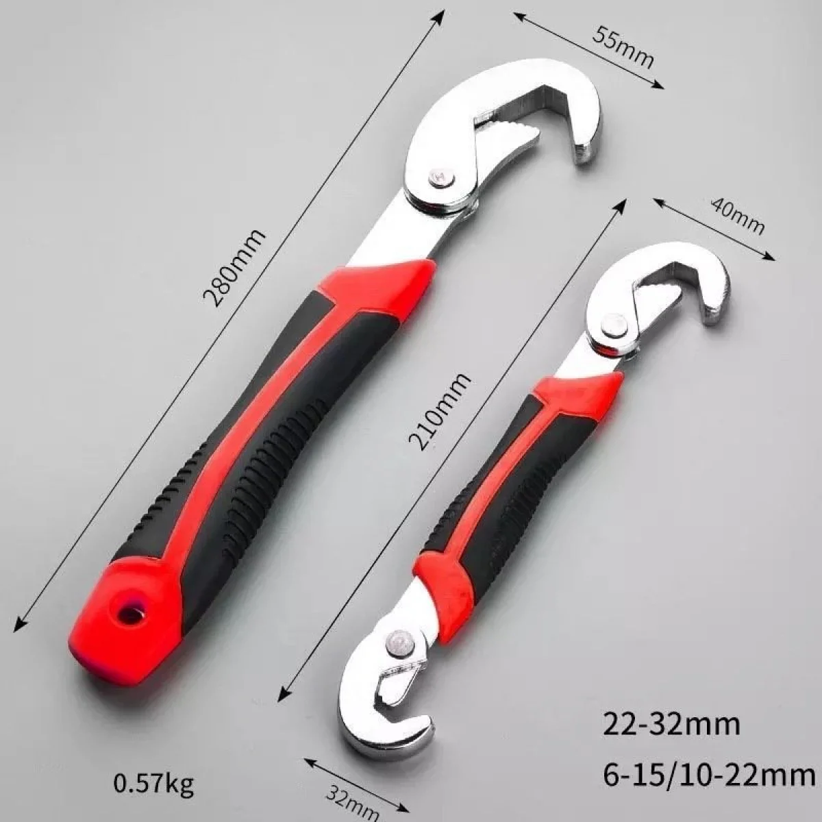 Çok Amaçlı Nano Grip Akıllı İngiliz Anahtarı Seti