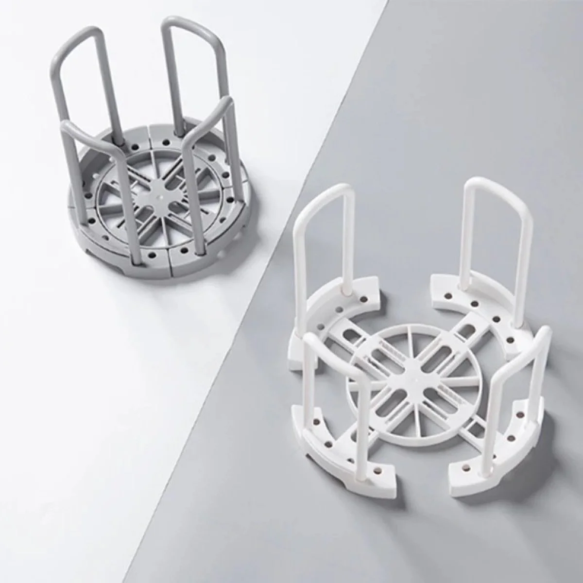 Genişleyebilir Masaüstü Raf Kase Tabak Tutucu