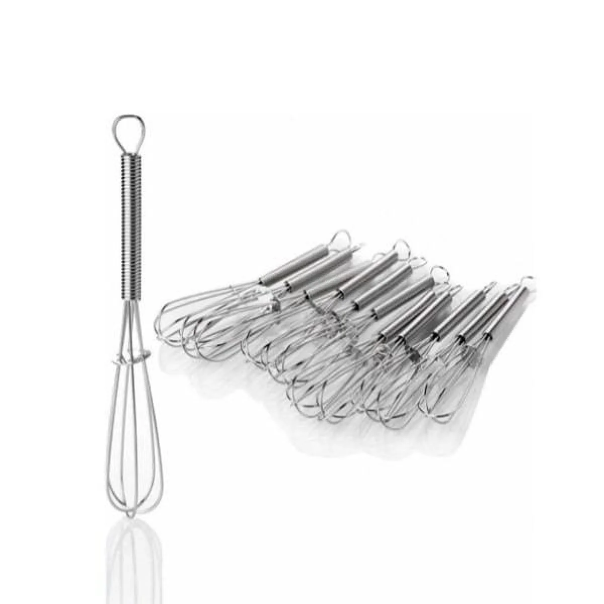 Metal Mini Çırpıcı Çay Kahve Kaşığı Karıştırıcı