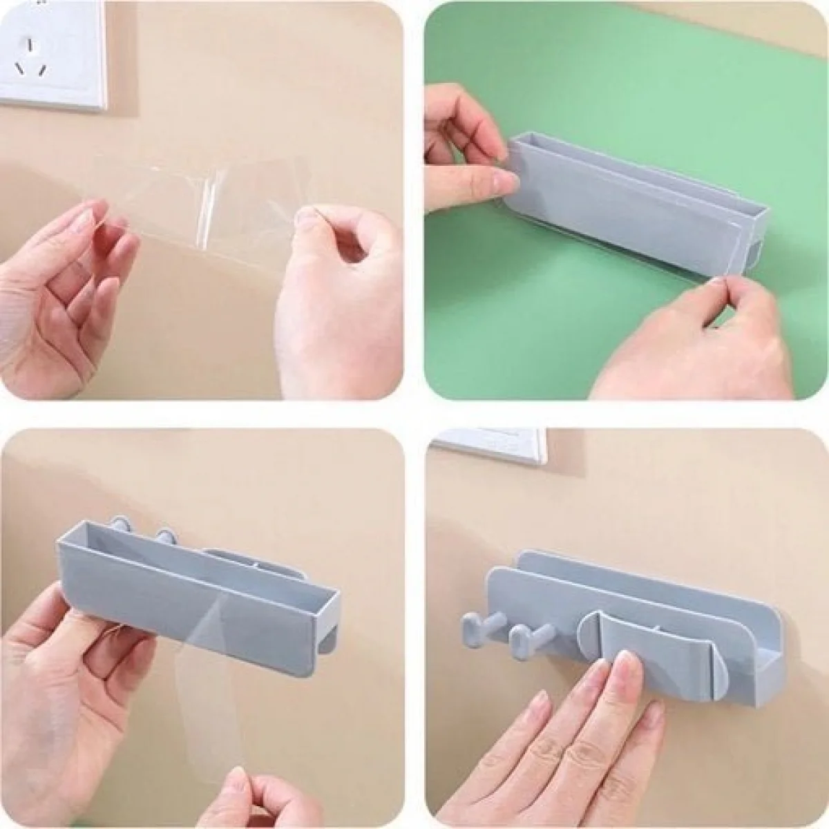 Pratik Kablo Düzenleyici ve Telefon Şarj Standı