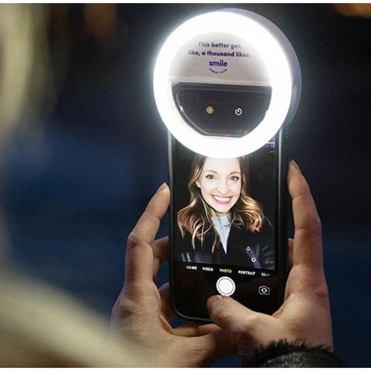 Ring Light Selfie Işığı 3 Kademeli Led Telefon Işığı