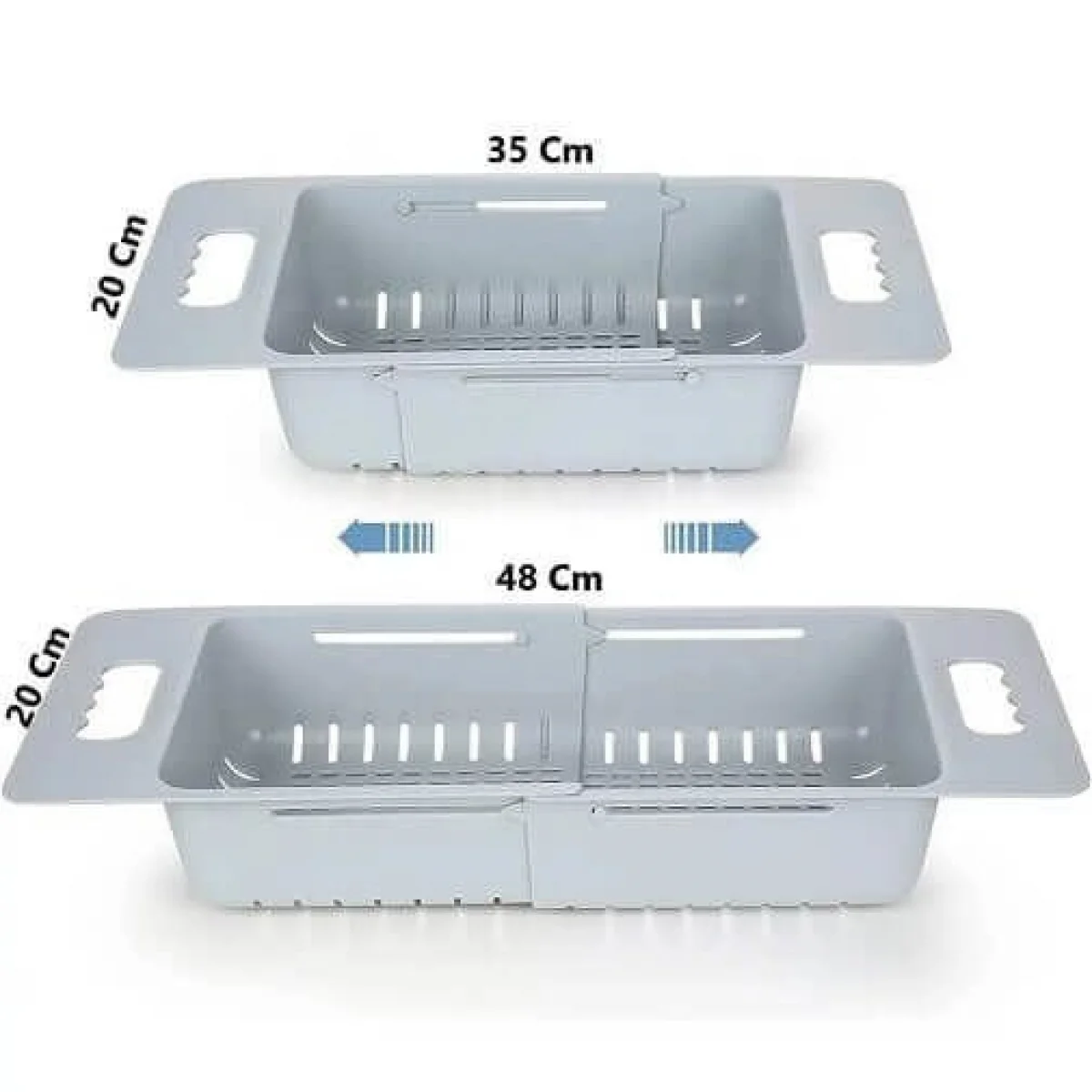 Uzayıp Kısalabilen Ayarlanabilir Lavabo Süzgeci