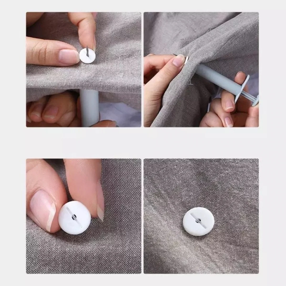 Yorgan Kılıfı Sabitleme Seti Nevresim Klips