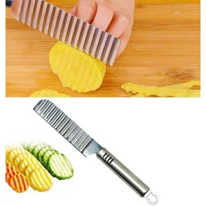 Metal Saplı Patates Dilimleyici