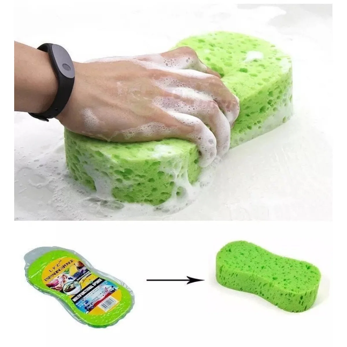 Çok Amaçlı Araç Oto Yıkama Süngeri (İthal)