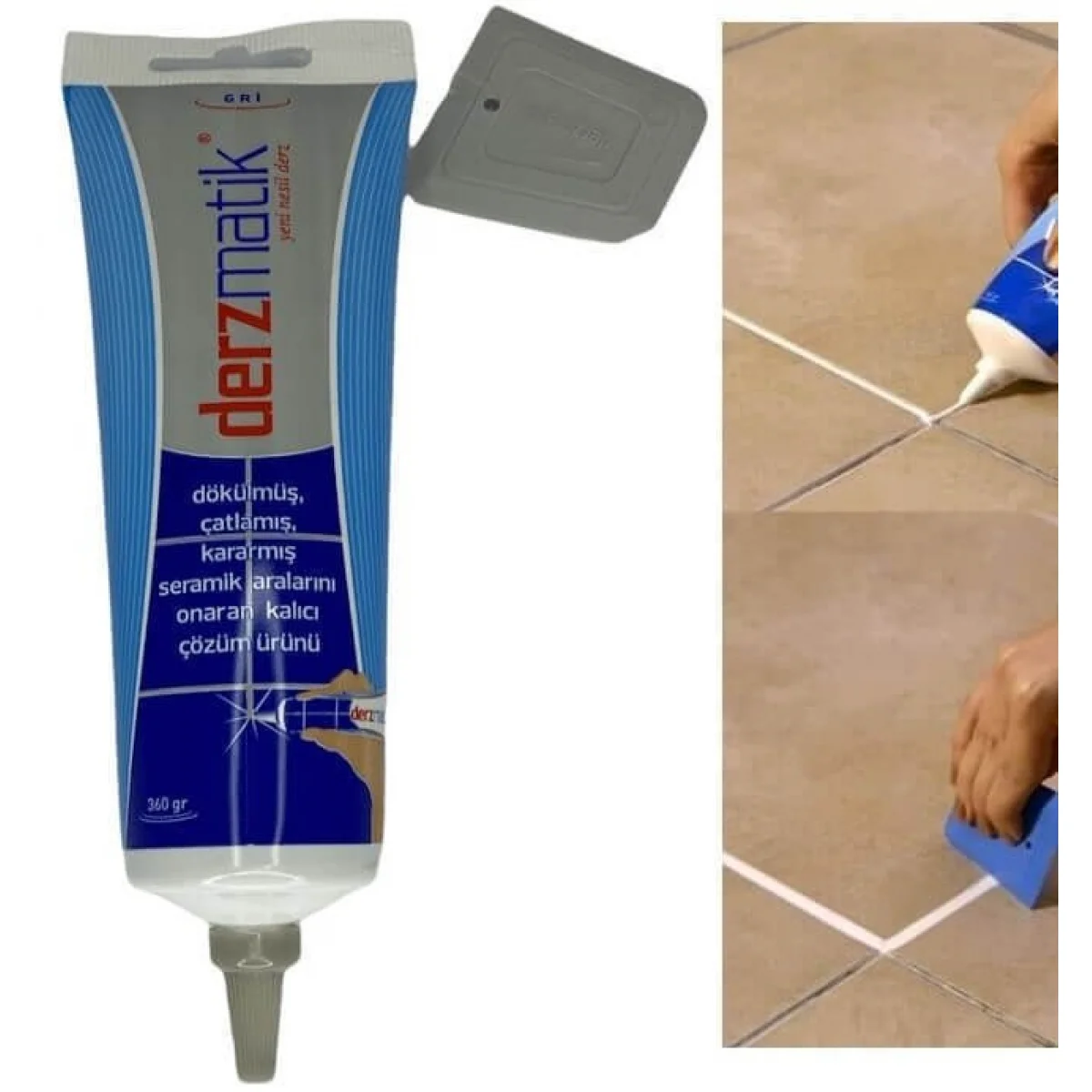 Derzmatik Derz Onarıcı Beyazlatıcı Dolgu Gri