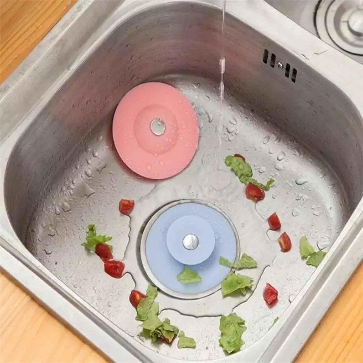 Kilitli Lavabo Süzgeci ve Koku Önleyici