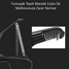 360 Derece Oynar Gösterge Üstü Araç Telefon Tutucu