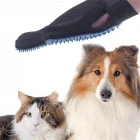 Evcil Hayvan Tüy Toplama Eldiveni Mavi