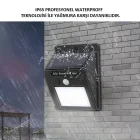 Haraket Sensörlü 20 Led Solar Bahçe Lambası