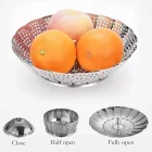 Katlanır Buharda Sebze Pişirme Haşlama Sepeti