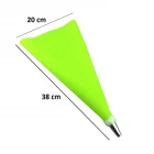 Krema Torbası Metal Uçlu 6 Parça